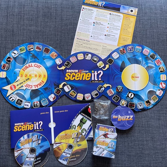 NWT Movie Scene it? 2nd Edition Deluxe The DVD Game Screenlife 100% COMPLETE - Picture 4 of 11